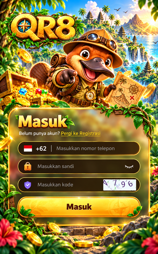QR8 Login game petualangan platipus
